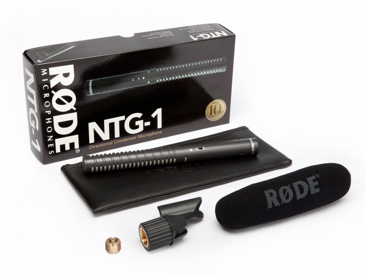 Rode NTG1 Condensator richt microfoon