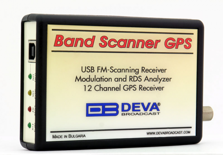 Deva Broadcast GPS FM Scanner