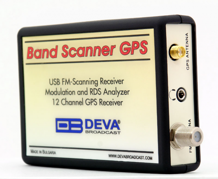 Deva Broadcast GPS FM Scanner