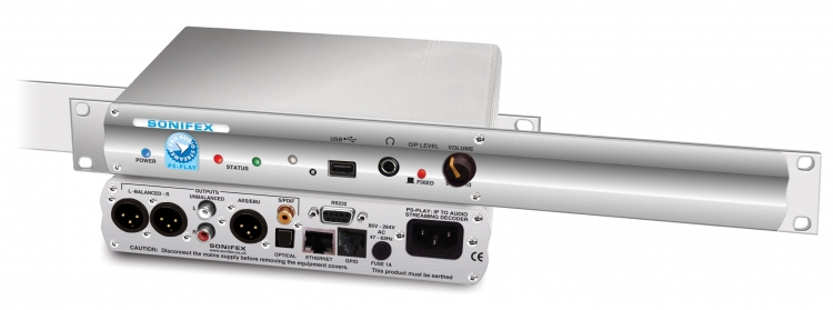 Sonifex PS-PLAY IP to Audio Streaming Decoder