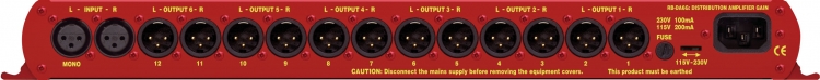 Sonifex Redbox  RB-DA6G Distribution Amplifier