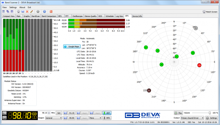 Deva Band Scanner 2 FM & MOD Analyzer