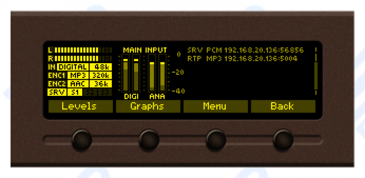 Deva DB9009-RX Multi Audio over IP Decoder