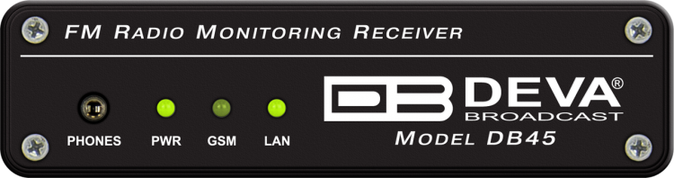 Deva Broadcast DB45 FM Receiver Analyzer