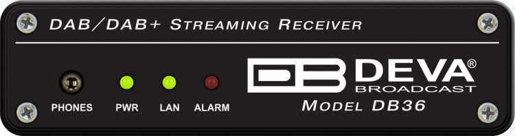 Deva Broadcast DB36 DAB/DAB+  Radio Streamer Ontvanger