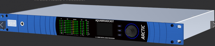 Aqua Broadcast Artic FM Digital 4 Band Audio Processor