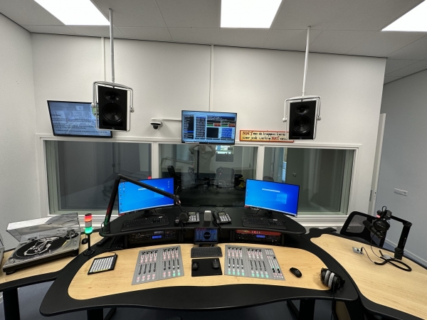 Nieuwe studio voor RTW FM Waddinxveen