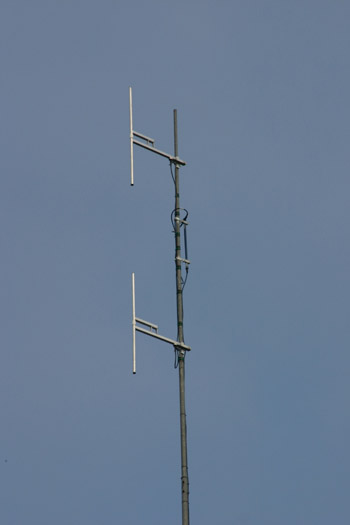 ProFM BBDP2 Broadband Dipole Antenna system Aluminium Stacked array of 2