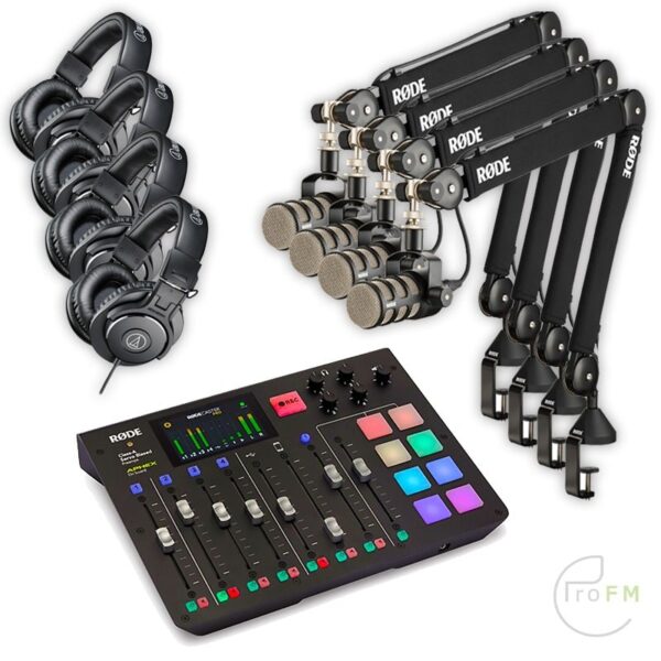 Pro FM Broadcast - Podcast Studio Package