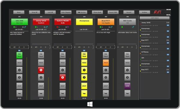 AVT MAGIC THipPro Telephone Hybrid Software 1