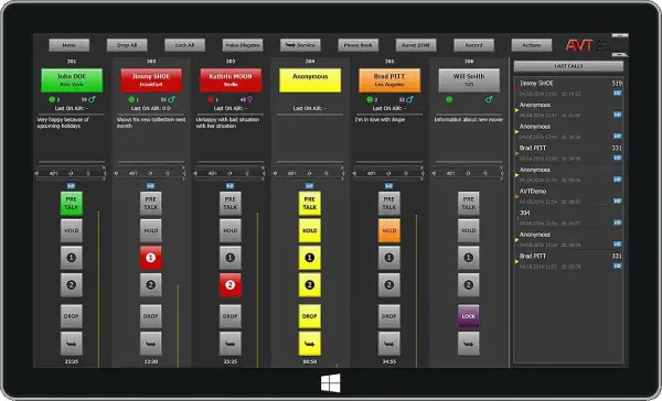 AVT MAGIC THipPro Telephone Hybrid Software 1