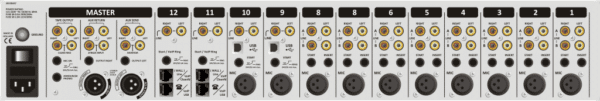 Pro FM Broadcast - Airmate 12 backpanel