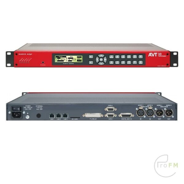 Pro FM Broadcast - AVT MAGIC ACip3 Audio over IP Codec