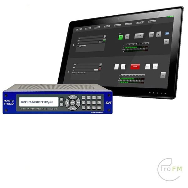 Pro FM Broadcast - AVT MAGIC TH2plus Phone Hybrid with Tablet