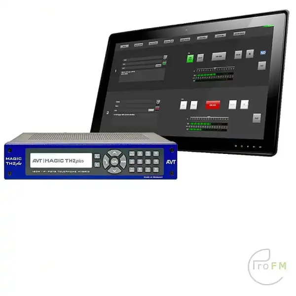 Pro FM Broadcast - AVT MAGIC TH2plus Phone Hybrid with Tablet