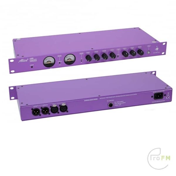 ProFM Broadcast - Alice 538R Rackmount OPTO Stereo Audio Compressor