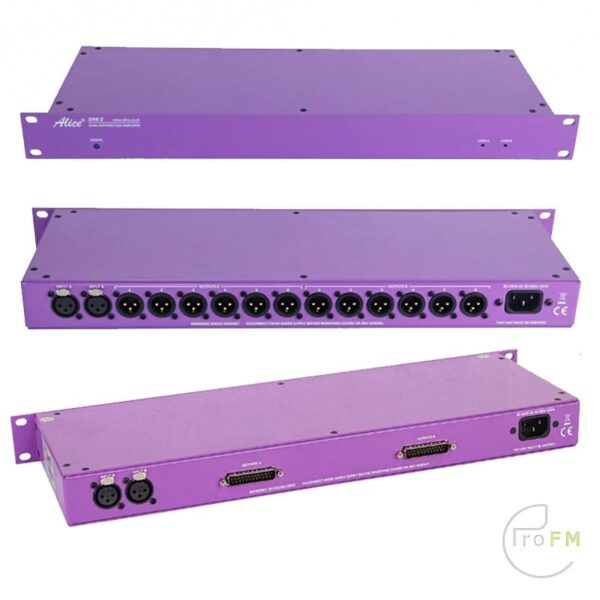 Pro FM Broadcast - Alice DA6-2 MKII Distribution Amplifier