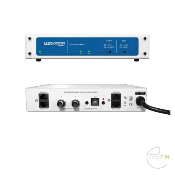 ProFM Broadcast - Angry Audio MaxxKonnect Broadcast U.192 MPX USB Sound Card