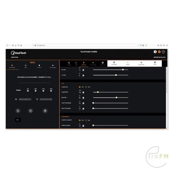 ProFM Broadcast | Axel Tech Macrotel X2 Multimode Phone Hybrid
