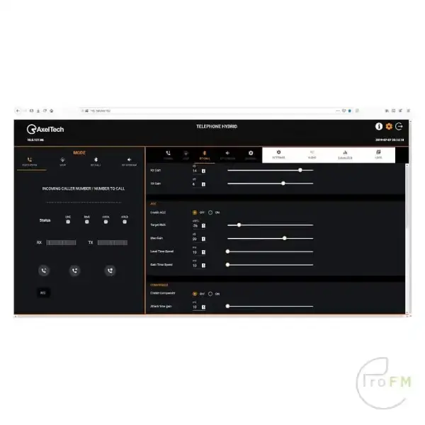 ProFM Broadcast | Axel Tech Macrotel X2 Multimode Phone Hybrid