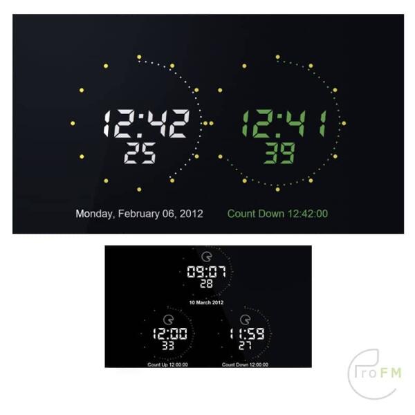 Pro FM Broadcast - Axel Tech On Air Clock Software