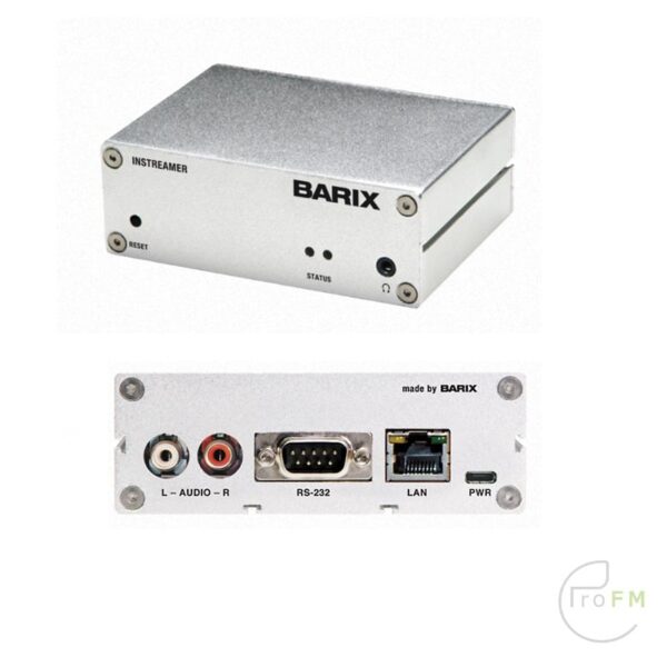 Pro FM Broadcast - Barix Instreamer Classic IP Encoder
