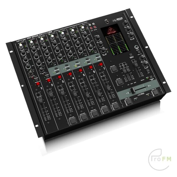Pro FM Broadcast - Behringer DX2000 USB - Analoge DJ Mixer