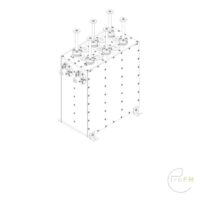 Com-tech DAB 6-Pole 80 mm Bandpass Filter