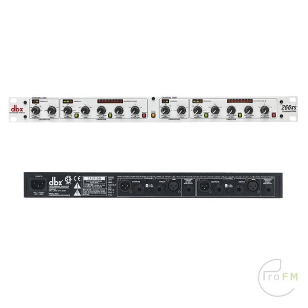 ProFM Broadcast - DBX 266XS Compressor Gate