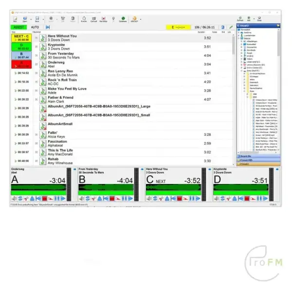 D&R Aircast Radio Automation Software