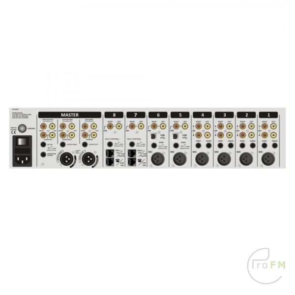 Pro FM Broadcast - D&R Airmate-8 Boadcast Mixer.