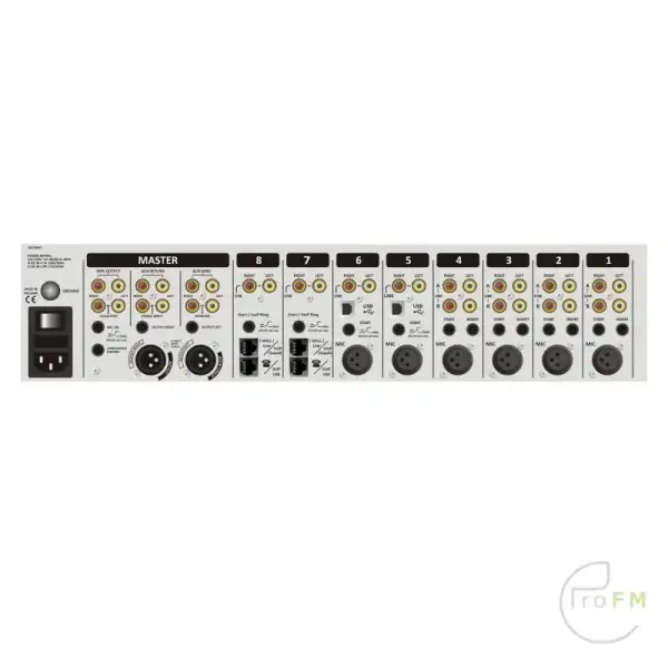 Pro FM Broadcast - D&R Airmate-8 Boadcast Mixer.
