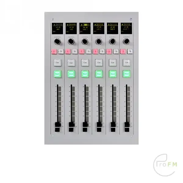 Pro FM Broadcast - D&R Axite 6 Channel Digital Broadcast Mixer And Extention