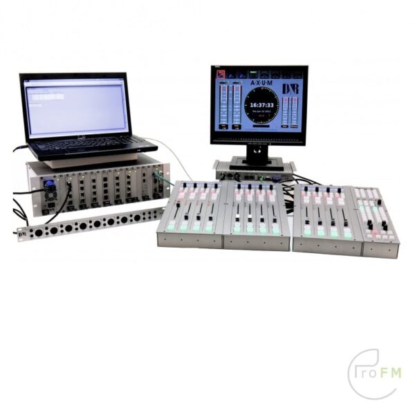 Pro FM Broadcast - D&R Axum Modular Digital Broadcast Mixer