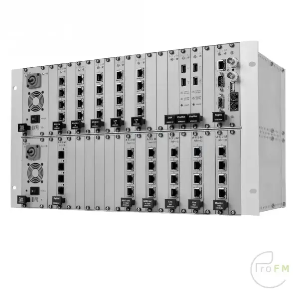 Pro FM Broadcast - D&R Axum Modular Digital Broadcast Mixer