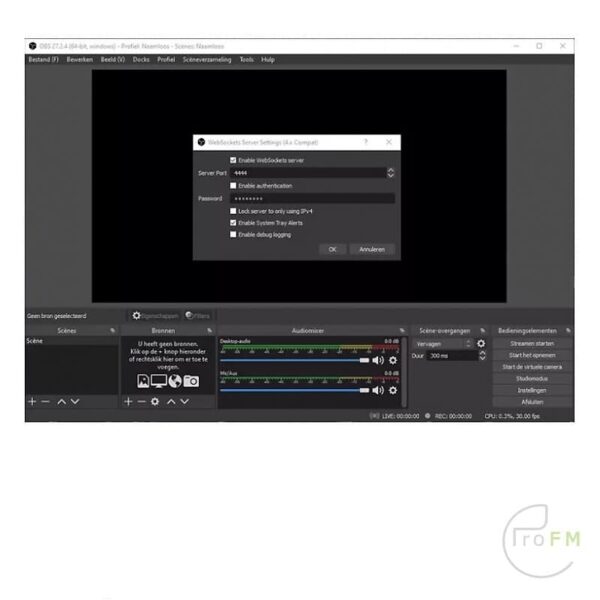 D&R Camcon Visual Radio Triggerbox - OBS