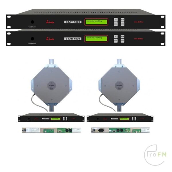 ProFM Broadcast - De Belie STARSTAT1800 STL