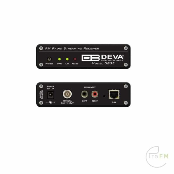 ProFM Broadcast - Deva Broadcast DB35 Compact & Reliable FM Radio Streamer