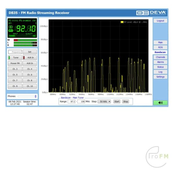 Pro FM Broadcast - Deva Broadcast DB35 Compact & Reliable FM Radio Streamer 04