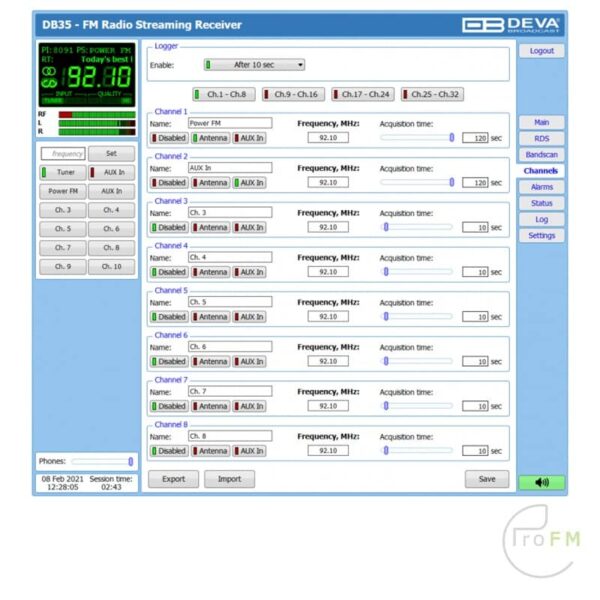 Pro FM Broadcast - Deva Broadcast DB35 Compact & Reliable FM Radio Streamer