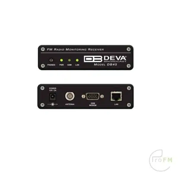 ProFM Broadcast - Deva Broadcast DB45 FM Receiver Analyzer