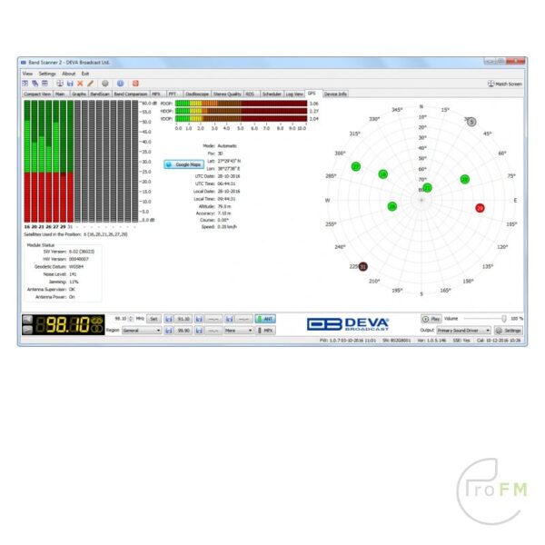 Pro FM Broadcast - Deva Broadcast DB45 FM Receiver Analyzer 09