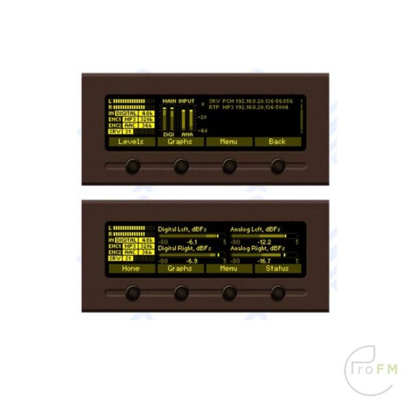 ProFM Broadcast - Deva Broadcast DB9009-TX Audio over IP Encoder