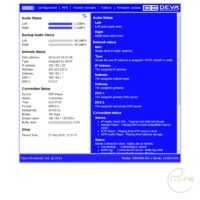 Pro FM Broadcast - Deva DB9000-RX Audio over IP Encoder
