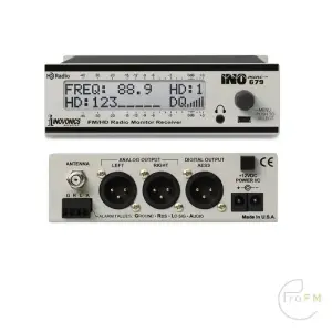 Pro FM Broadcast - Inovonics 679 INOmini FM-HD Receiver