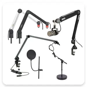 Microphone Arms and Mic Accessories
