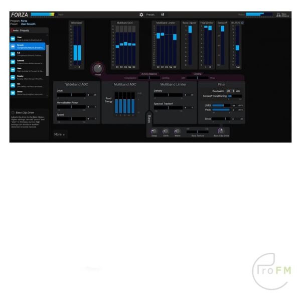 Pro FM Broadcast - Omnia Forza Audio Processor Software