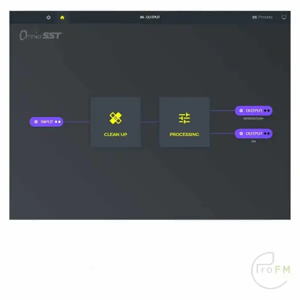Pro FM Broadcast - Omnia SST Processing Software