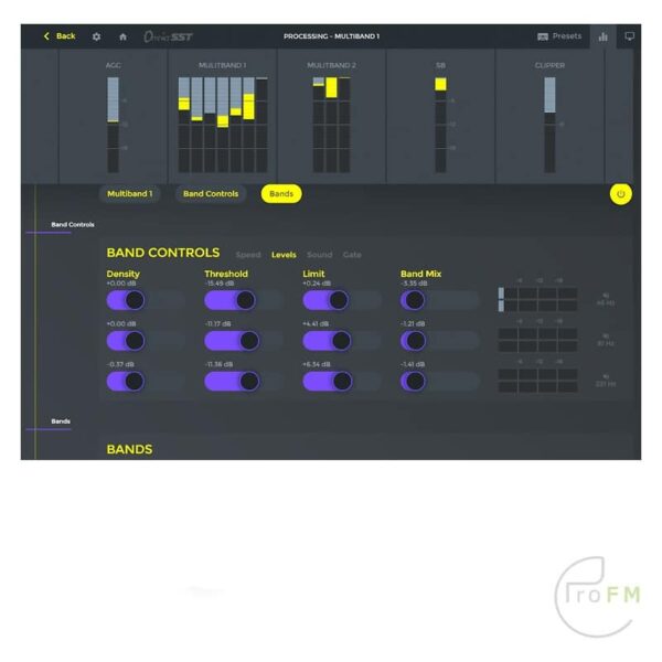 Pro FM Broadcast - Omnia SST Processing Software