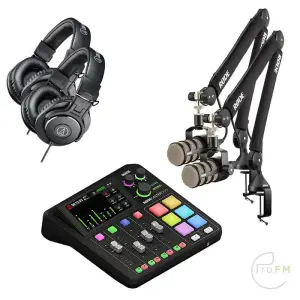 Pro FM Broadcast - Podcast Studio Package No1c